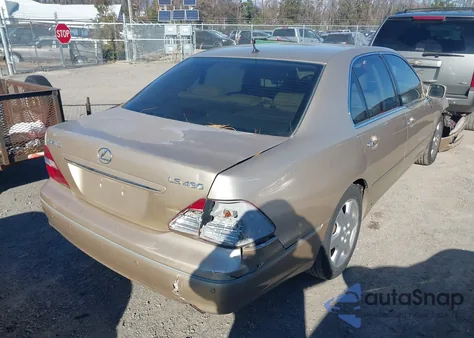 2005 Lexus Ls 430 z USA, uszkodzony, nr VIN JTHBN36F155002288